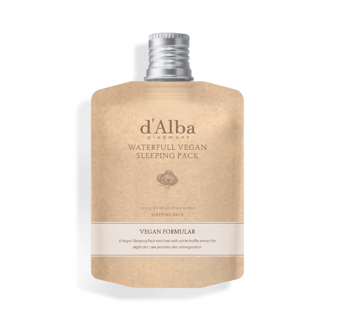 d'Alba Waterfull Vegan Sleeping Pack (Spout Type) 60ml (Sleeping Mask)