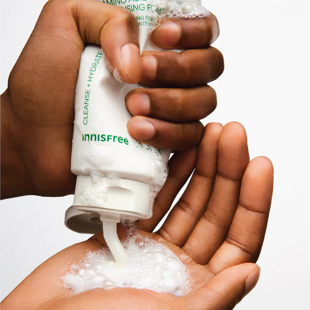 innisfree Green Tea Amino Hydrating Cleansing Foam 150g (Cleanser) 150 g
