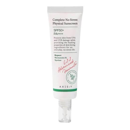 AXIS-Y Complete No-Stress Physical Sunscreen V.3 50ml (Cream/Suncare)