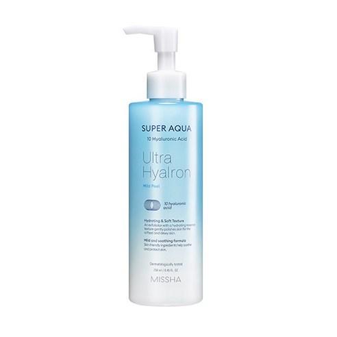 MISSHA Super Aqua Ultra Hyalron Mild Peel 250ml (Cleanser)