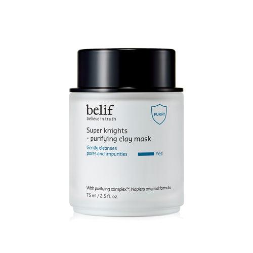 belif Super Knights Purifying Clay Mask 75ml (Facial Mask)