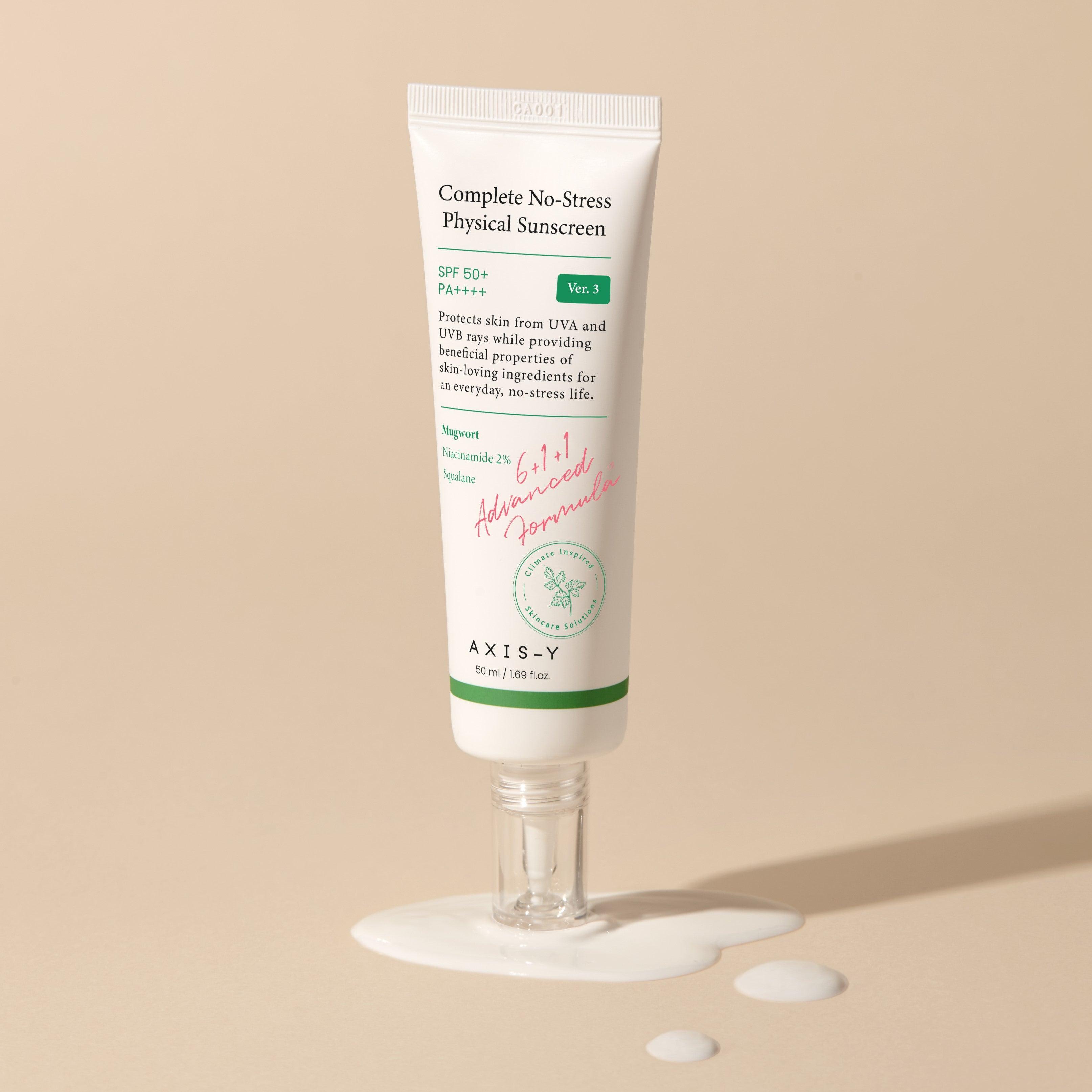AXIS-Y Complete No-Stress Physical Sunscreen V.3 50ml (Cream/Suncare)