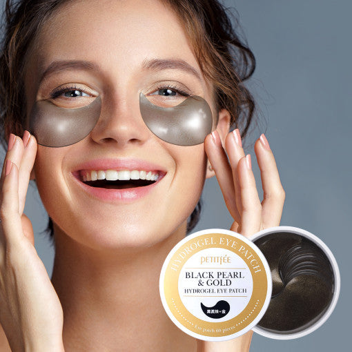 PETITFEE Black Pearl & Gold Hydrogel Eye Patch (1.4g X 60 Patches) (Eye 1.4 g