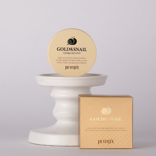 PETITFEE Gold Snail Hydrogel Eye Patch (1.4g X 60 Patches) (Eye 1.4 g