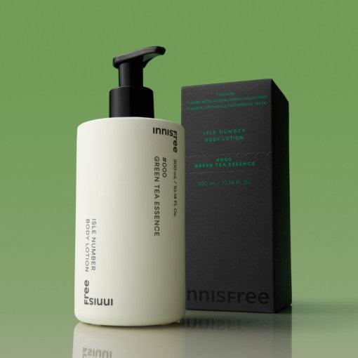 innisfree Isle Number Body Lotion 300ml #Green Tea Essence (Baby Lotion)