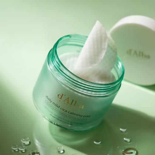 d'Alba Daily Mild Cica Calming Pad 165ml (50ea) (Toner Pad)