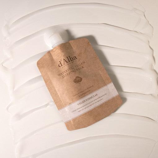 d'Alba Waterfull Vegan Sleeping Pack (Spout Type) 60ml (Sleeping Mask)