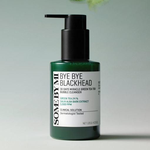 SOME BY MI Bye Blackhead 30 Days Miracle Green Tea Tox Bubble Cleanser 120g 120 g