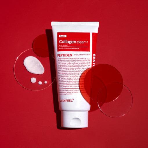 MEDIPEEL Red Lacto Collagen Clear 2.0 300ml (Cleansing Foam)