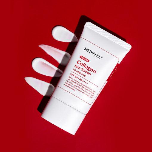 MEDIPEEL Red Lacto Collagen Pore Lifting Sunscreen SPF50+ PA++++ 50g (Sun Cream) 50 g
