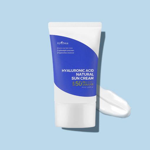 Isntree Hyaluronic Acid Natural Suncream SPF50+PA++++ 50ml (Sun Cream)