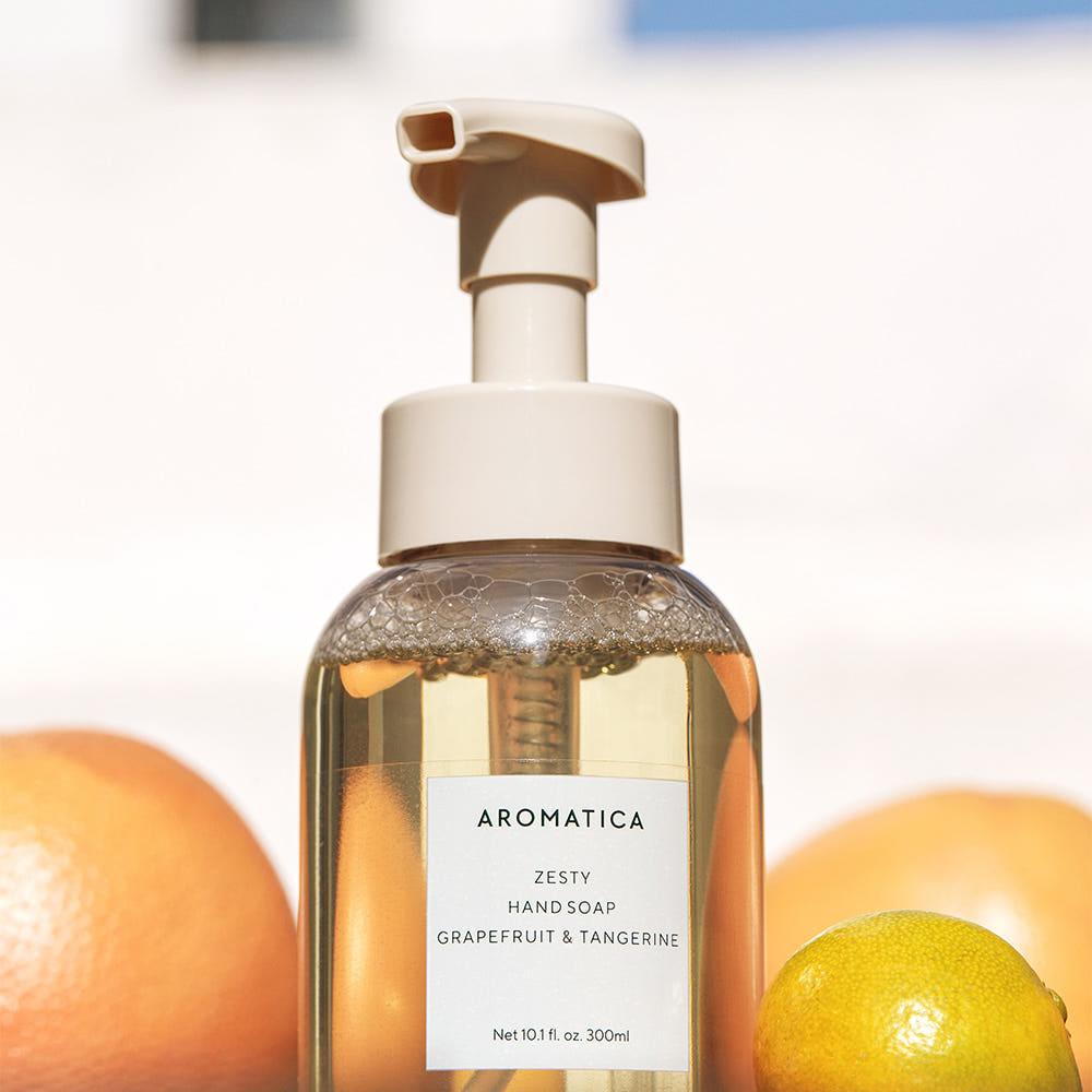 AROMATICA Zesty Hand Soap Grapefruit & Tangerine 300ml (Hand Wash)