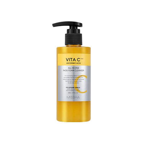 MISSHA Vita C Plus All In One Pack Foam Cleanser 200ml (Cleansing Foam)