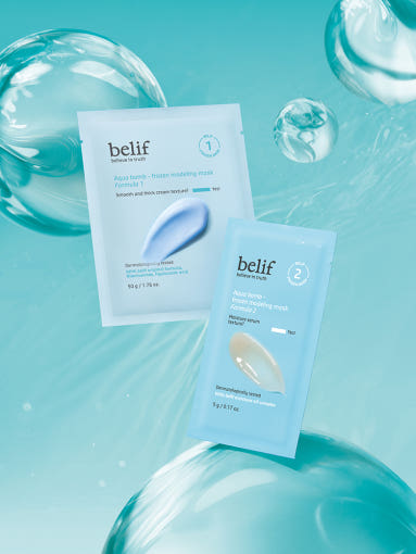 belif Aqua Bomb Frozen Modeling Mask 55g (Mask Pack) 55 g
