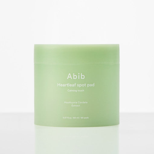 Abib Heartleaf Spot Pad Calming Touch 80 Sheets (150ml) (Toner Pad)