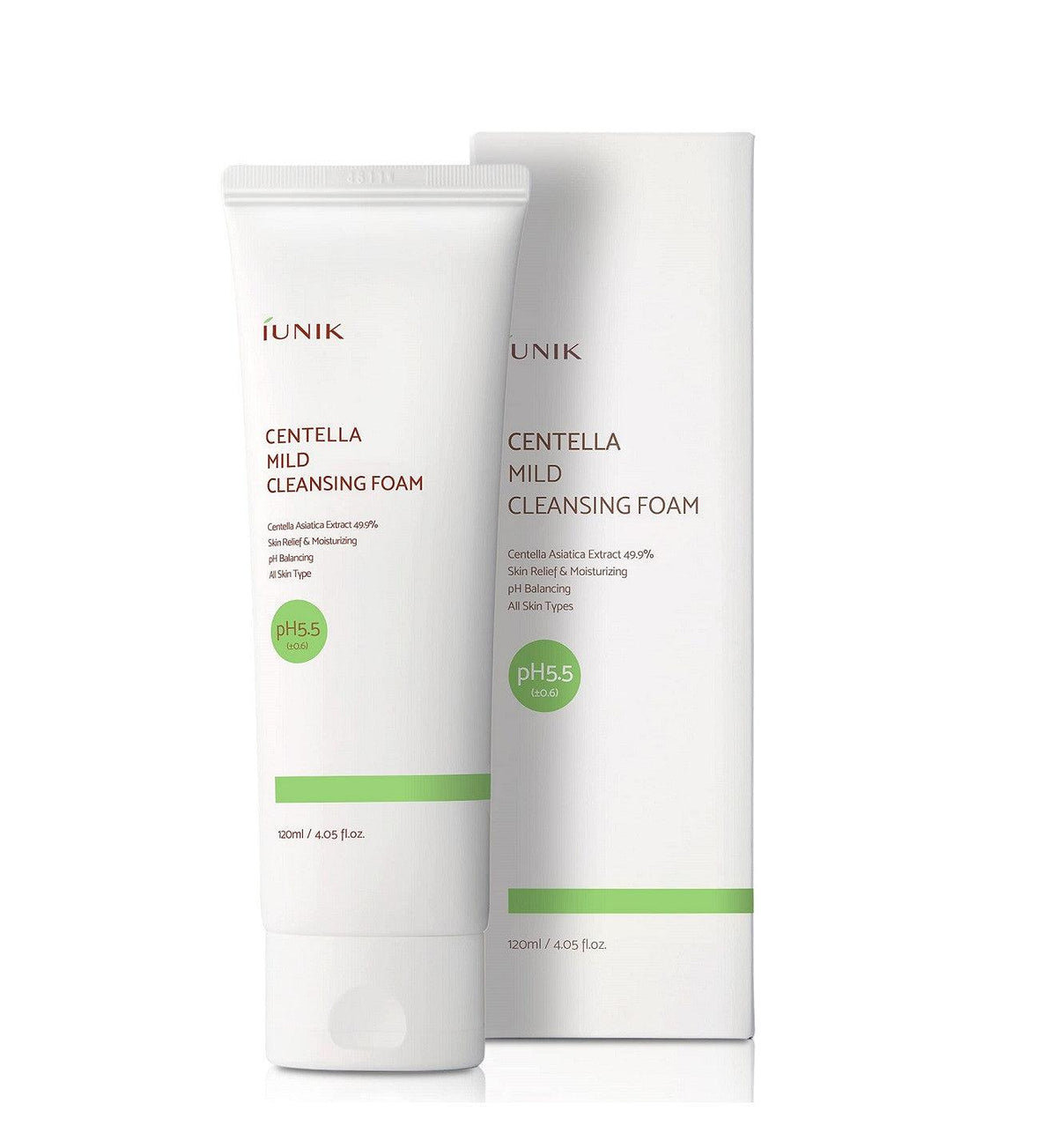 iUNIK Centella Mild Cleansing Foam 120ml