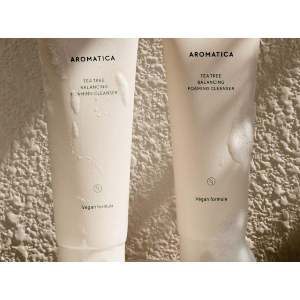 AROMATICA Tea Tree Balancing Foaming Cleanser 180g