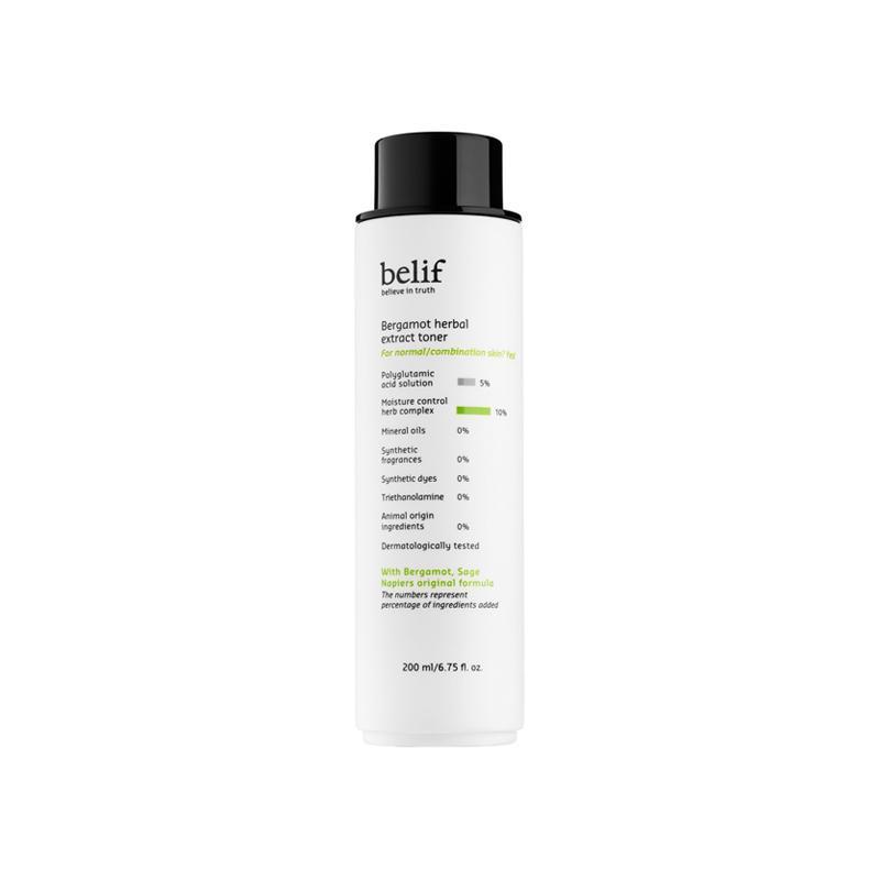 belif BERGAMOT HERBAL EXTRACT TONER 200ml