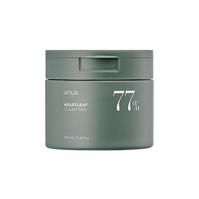 Anua HEARTLEAF 77 CLEAR PAD 70ea(150ml) (Toner)