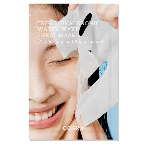 COSRX Hydrium Triple Hyaluronic Water Wave Sheet maszk (10 lap)