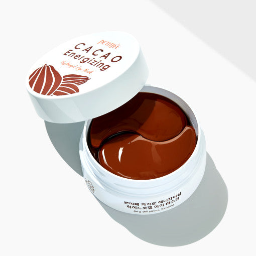 PETITFEE Cacao Energizing Hydrogel Eye Mask 80g (60 Patches) (Eye 80 g