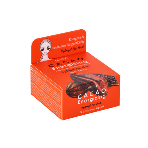 PETITFEE Cacao Energizing Hydrogel Eye Mask 80g (60 Patches) (Eye 80 g
