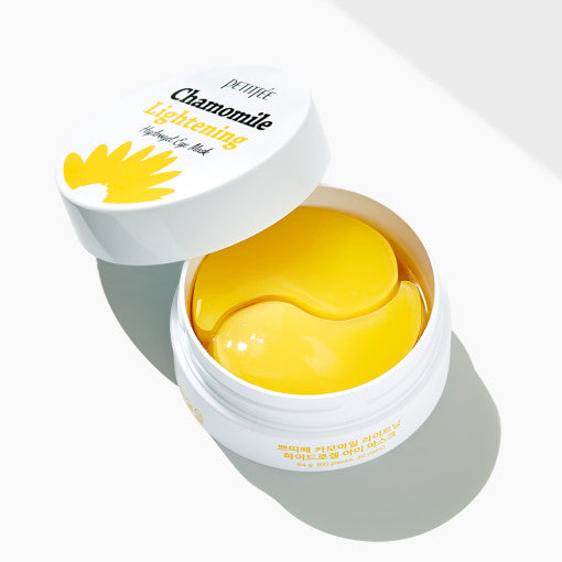 PETITFEE Chamomile Lightening Hydrogel Eye Mask 80g (60 Patches) (Eye 80 g