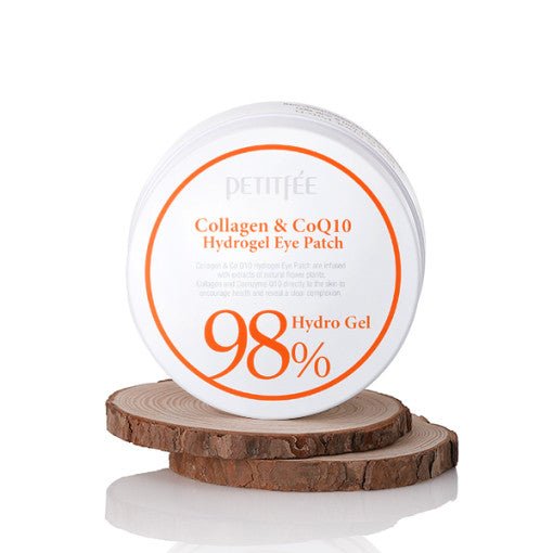 PETITFEE Collagen & CoQ10 Hydrogel Eye Patch (1.4g X 60 Patches) (Eye 1.4 g
