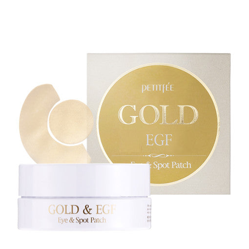 PETITFEE GOLD EGF EYE & SPOT PATCH (EYE 1.1g X 60 Patches + 0.6g 30 Patches) 1.1 g