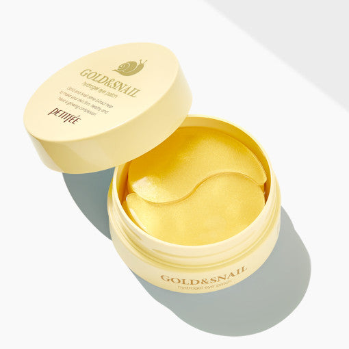 PETITFEE Gold Snail Hydrogel Eye Patch (1.4g X 60 Patches) (Eye 1.4 g