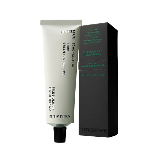 Innisfree Isle Number Hand Cream 50ml #Green Tea Essence