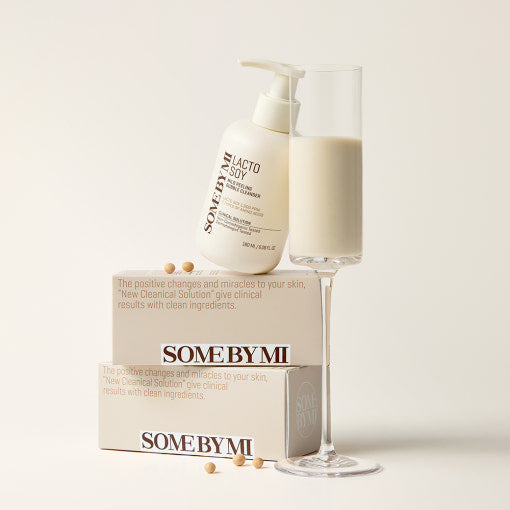 SOME BY MI Lacto Soy Mild Peeling Bubble Cleanser 180 ml