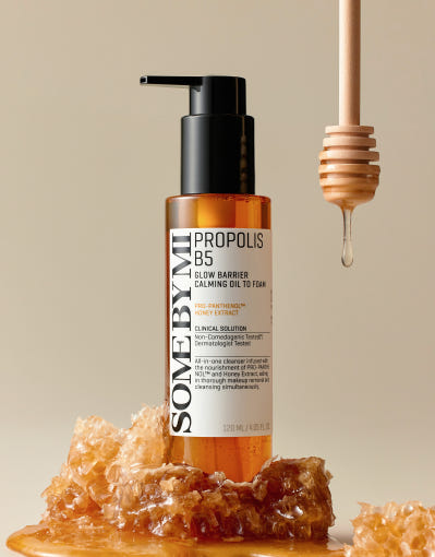 SOME BY MI Propolis B5 Glow Barrier Calming Oil To Foam 120ml