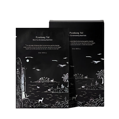 Pyunkang Yul Black Tea Revitalizing Mask Pack (25ml x 10 Sheets)