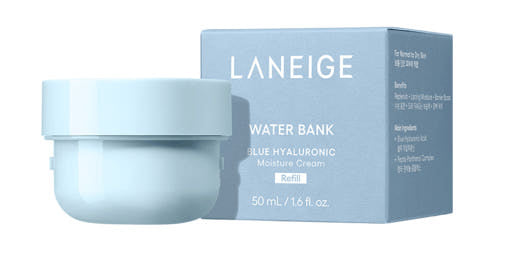 LANEIGE Water Bank Blue hialuronkrém hidratáló (utántöltő) 50ml