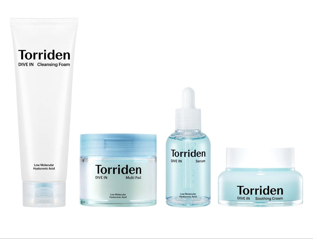 Torriden DIVE IN Hyaluronic Acid Skincare Set