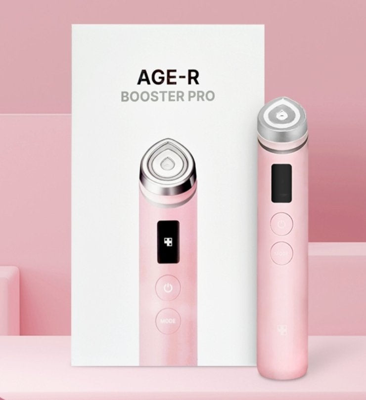 medicube AGE-R Booster Pro #Pink – 6v1 Glass Glow Skin Device