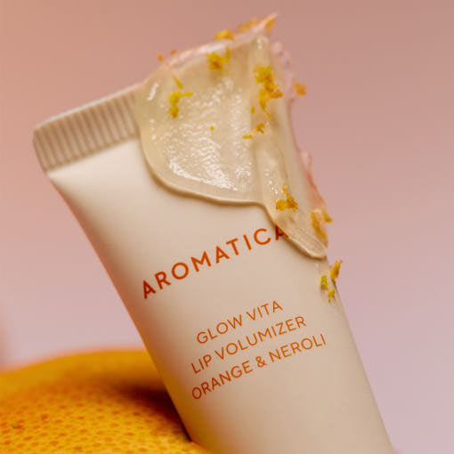 AROMATICA Glow Vita Lip Volumizer – Orange &amp; Neroli (10 g)