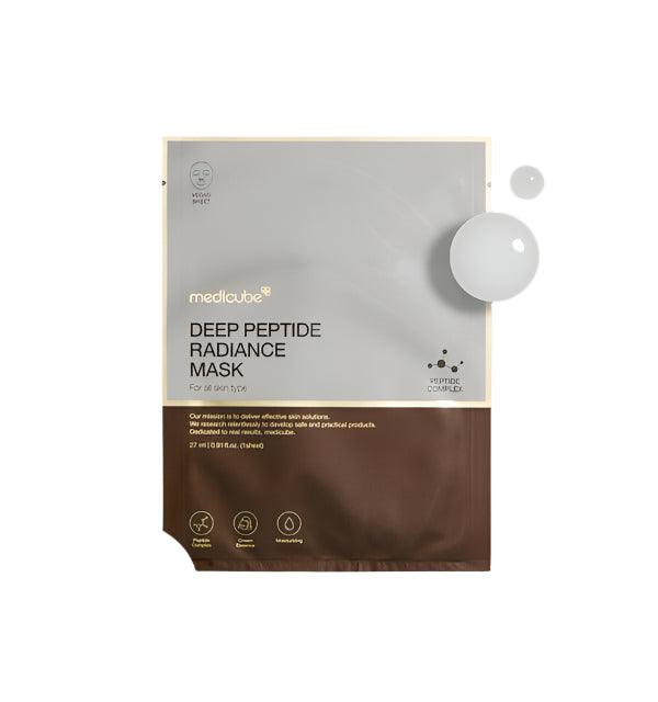 medicube Deep Peptide Radiance Mask 27g X 5ea