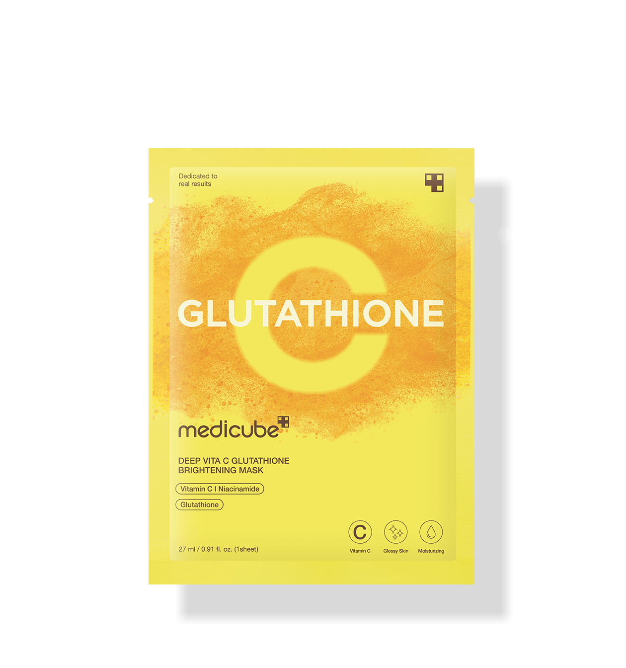 medicube Deep Vita C Glutathione Brightening Mask 27 X 5ea