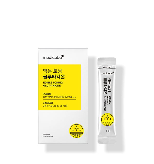 medicube EDIBLE TONING GLUTATHIONE 2g x 14ea(28g) (Dietary Supplements) 2 g
