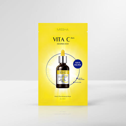 MISSHA Vita C Plus Ampoule Mask 27g X 5ea (Facial Mask) 27 g